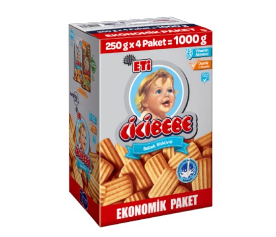 Eti Cicibebe Bebek Bisküvisi