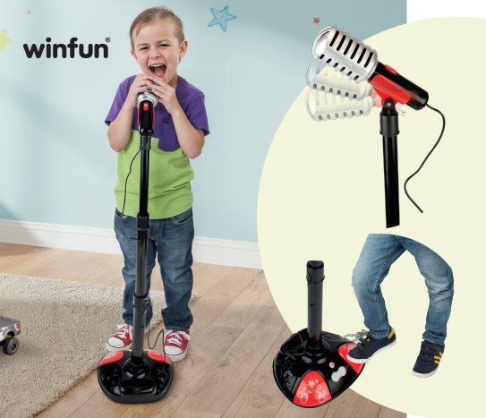 Oyuncak Ayaklı Mikrofon