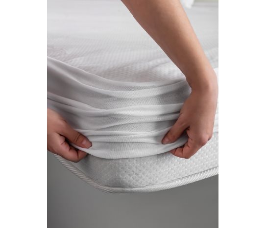 Tek Kişilik Sıvı Geçirmez Lastikli Alez