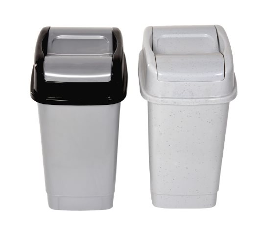 Ortadan Açılır Kapaklı Çöp Kovası ~10 L