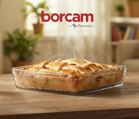 Borcam Kare Fırın Tepsisi ~4100 cc ~28,7 cm