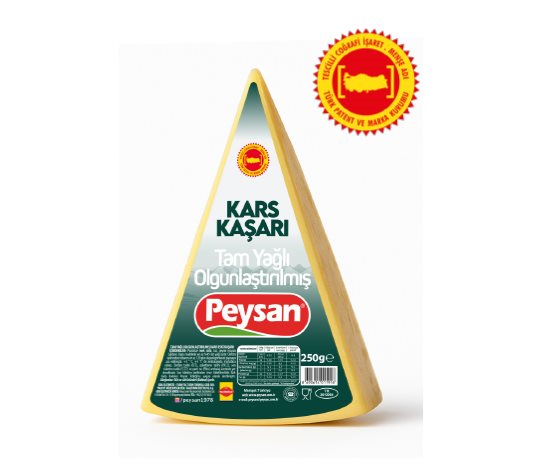 Peysan Tam Yağlı Olgunlaştırılmış Kars Kaşarı