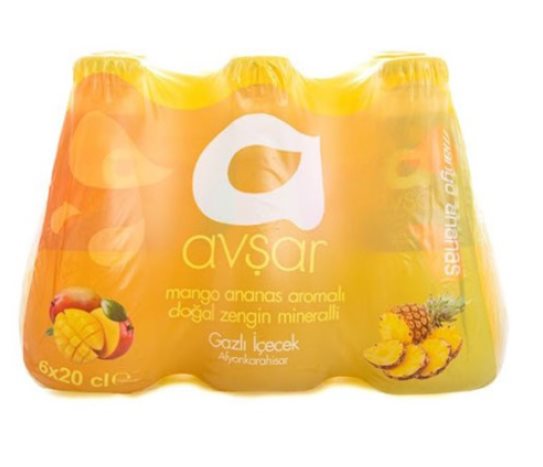 Avşar Mango Ananas Aromalı Mineralli İçecek