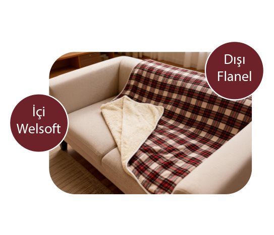 Çift Taraflı Tv Battaniyesi