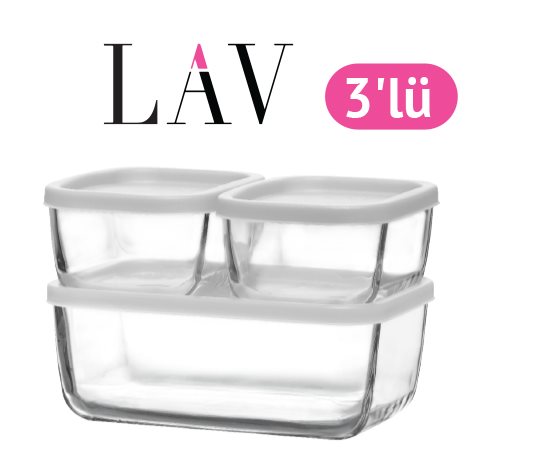 Cube Cam Saklama Seti