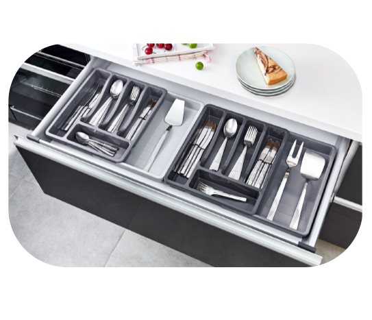 Ayarlanabilir Çekmece İçi Kaşıklık