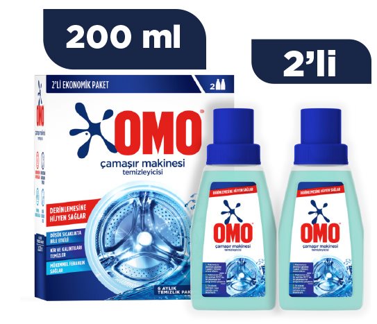 Omo Çamaşır Makinesi Temizleyici