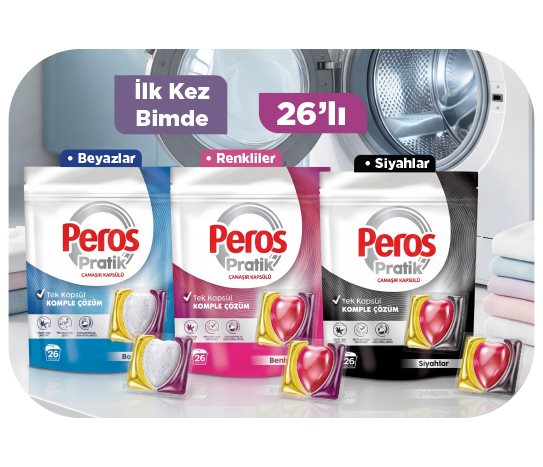 PEROS PRATİK ÇAMAŞIR KAPSÜLÜ