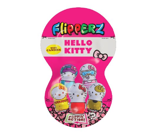 Flipperz Hello Kity Devrilmez Oyuncaklı Meyve Aromalı Şekerleme