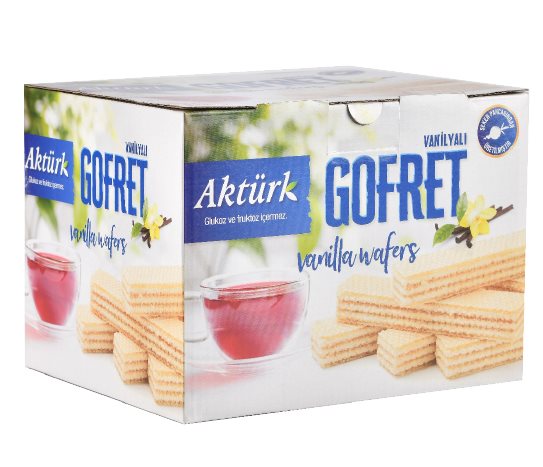 Aktürk Vanilyalı Gofret