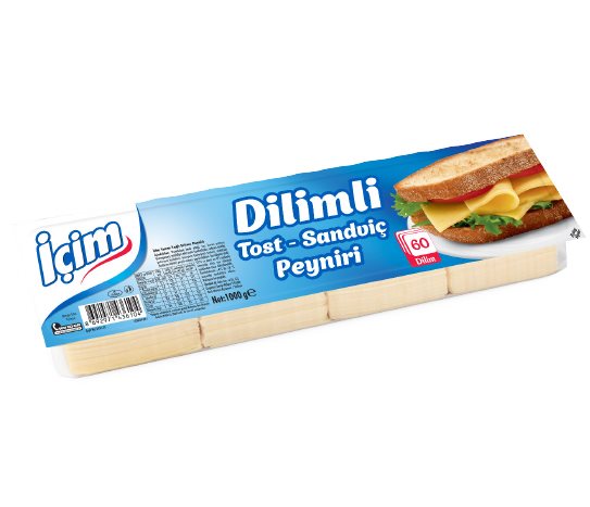 İçim Yarım Yağlı Dilimli Tost Peyniri