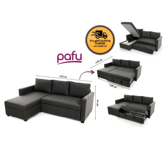 KADO YATAKLI KÖŞE KOLTUK TAKIMI