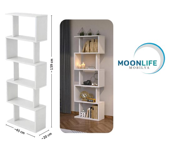 DEKORATİF KİTAPLIK