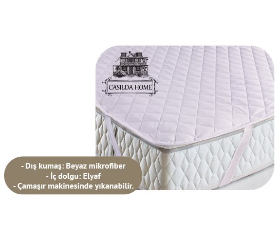 Tek Kişilik Kapitoneli Yatak Alezi