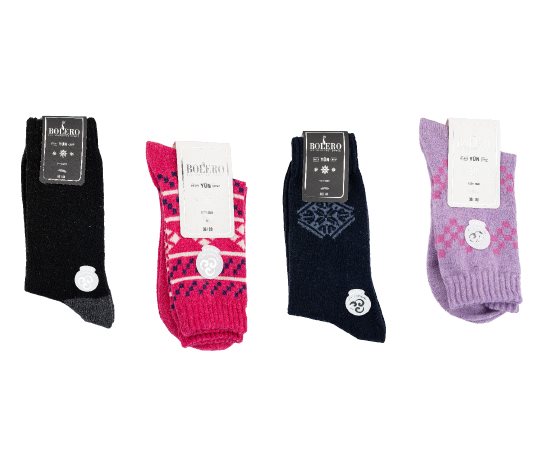 Yün Soket Çorap Kadın-Erkek