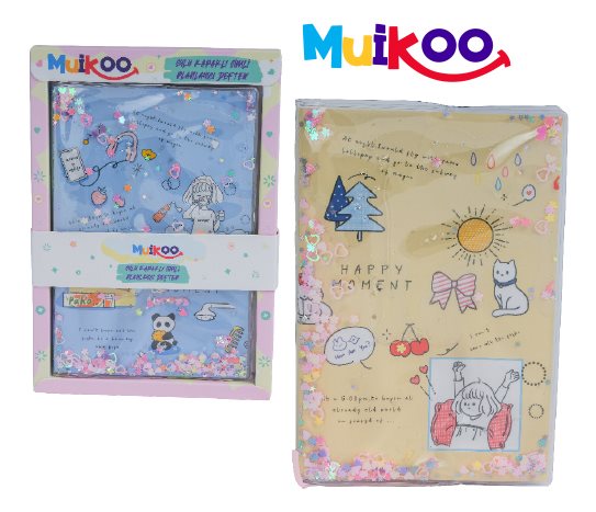 Sulu Kapaklı Simli Planlayıcı Defter