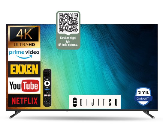 DİJİTSU 50 İNÇ 4K ULTRA HD GOOGLE TV DG27/29000