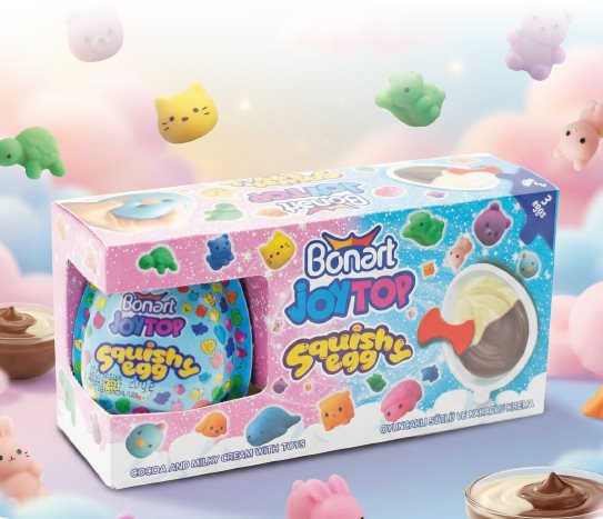 Bonart Kakao Kremalı Oyuncaklı Yumurta