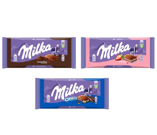 Milka Tablet Çikolata Çeşitleri