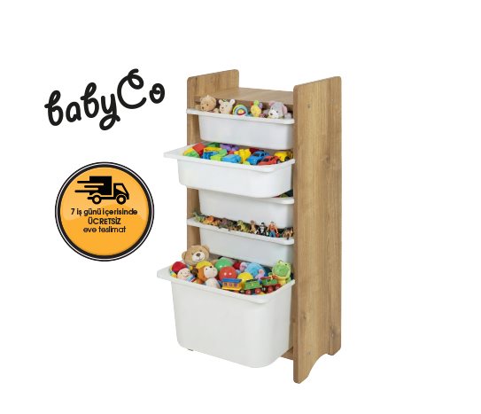 5 ÇEKMECELİ OYUNCAK DOLABI
