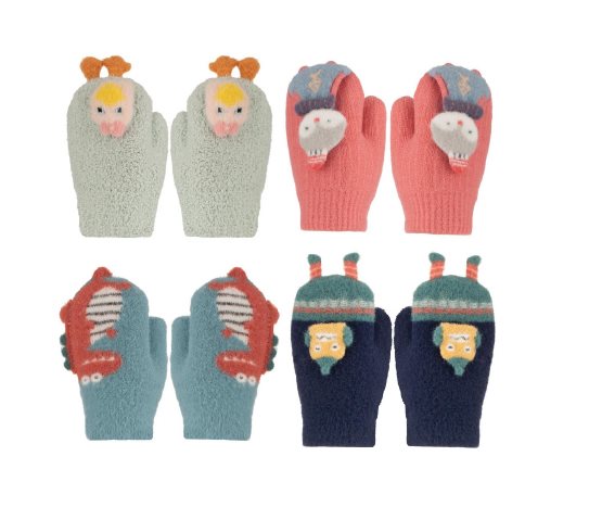 Pelüş Figürlü Eldiven