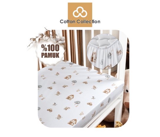 Bebek Flanel Lastikli Çarşaf