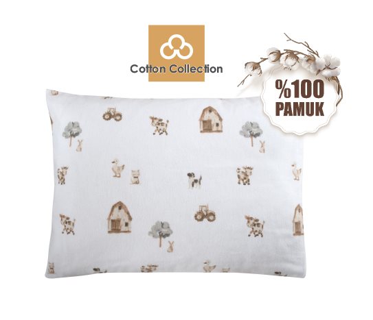 Bebek Flanel Yastık Kılıfı
