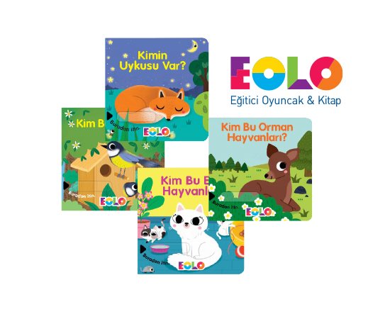 Hareketli Sürgülü Karma Kitaplar