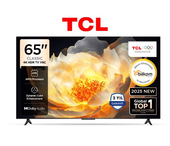 65 İNÇ 4K HDR GOOGLE TV 65V6C