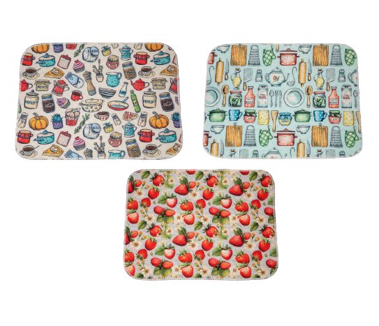 Mikrofiber Bulaşık Altlığı 25x45 cm