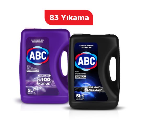 Abc Sıvı Çamaşır Deterjanı