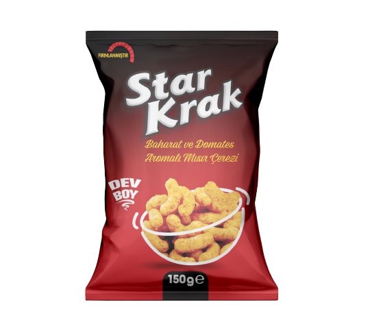 Star Krak Mısır Çerezi