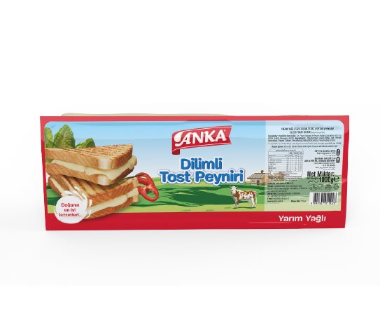 Anka Yarım Yağlı Dilimli Tost Peyniri