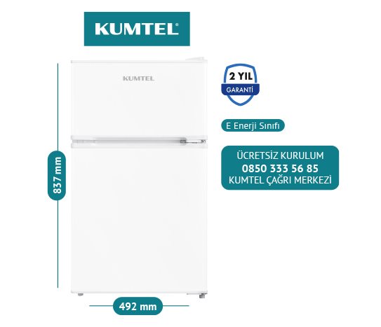 ÇİFT KAPILI MİNİ BUZDOLABI