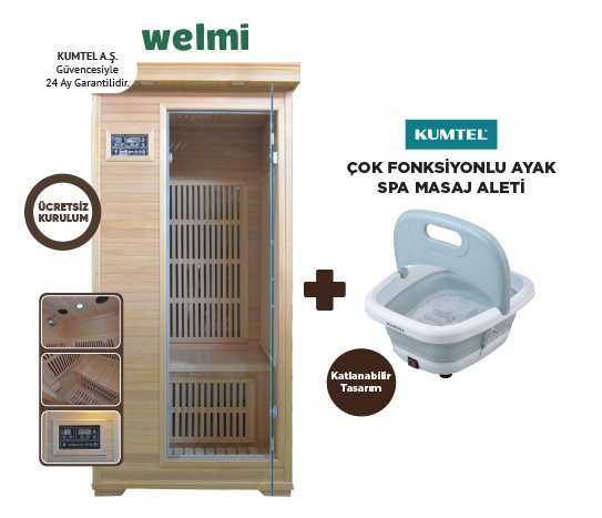 EV TİPİ PORTATİF INFRARED SAUNA