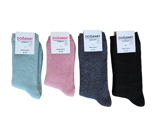 Havlu Çorap Kadın-Erkek