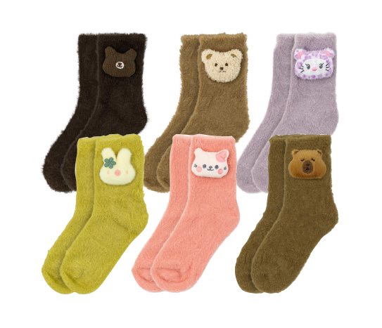 Hayvan Figürlü Çocuk Çorap