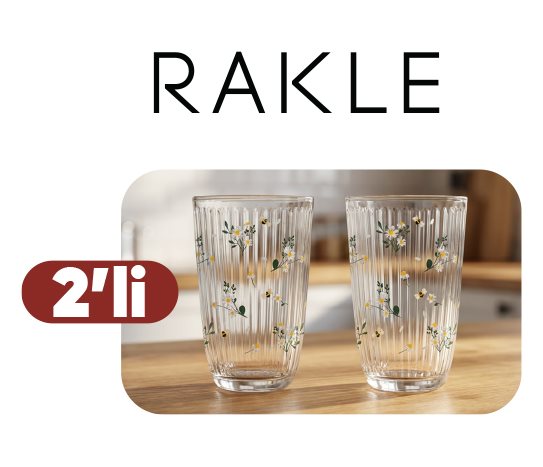 Desenli Meşrubat Bardağı ~390 cc