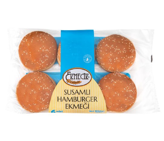 Ekmecik Susamlı Hamburger Ekmeği