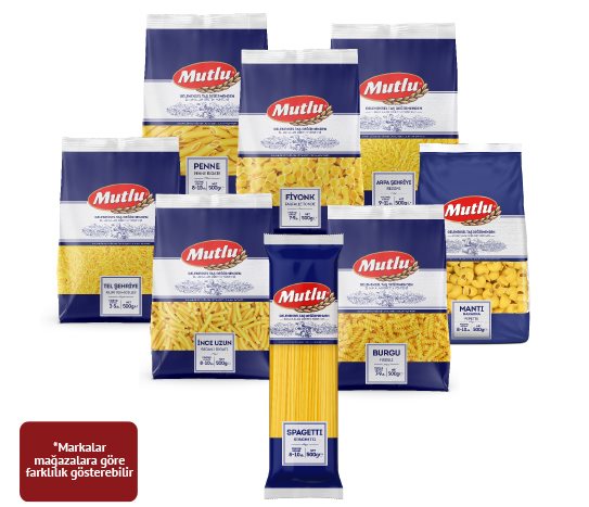 Mutlu Makarna Çeşitleri