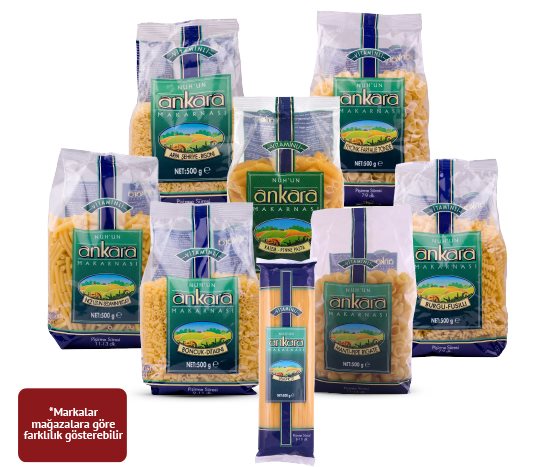 Nuh’un Ankara Makarna Çeşitleri