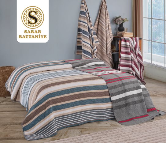 ÇİFT KİŞİLİK BATTANİYE ~180x220 cm