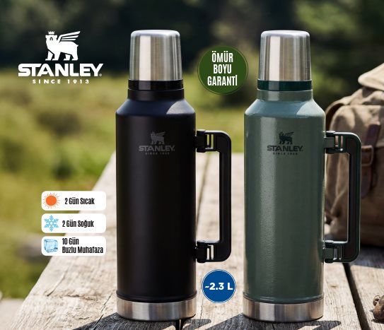 KLASİK VAKUMLU ÇELİK TERMOS