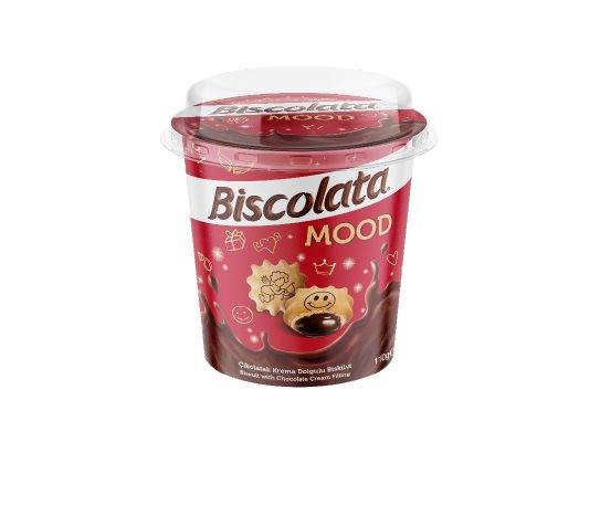Biscolata Mood Çikolatalı Krema Dolgulu Bisküvi