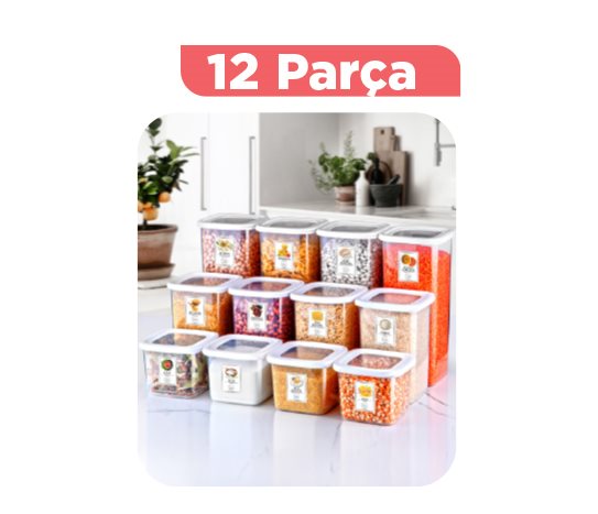 Kare Erzak Saklama Kabı