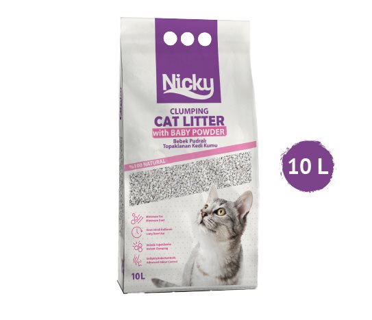 Nicky Kedi Kumu Bebek Pudralı