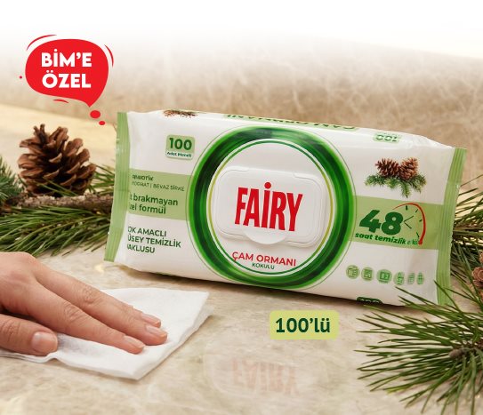 FAİRY YÜZEY TEMİZLİK HAVLUSU ÇAM ORMANI