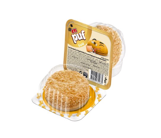 Karamel Soslu Eti Puf Gold