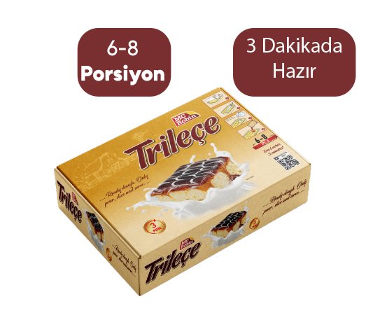 MC Robin Karamel Soslu Hazır Trileçe Keki
