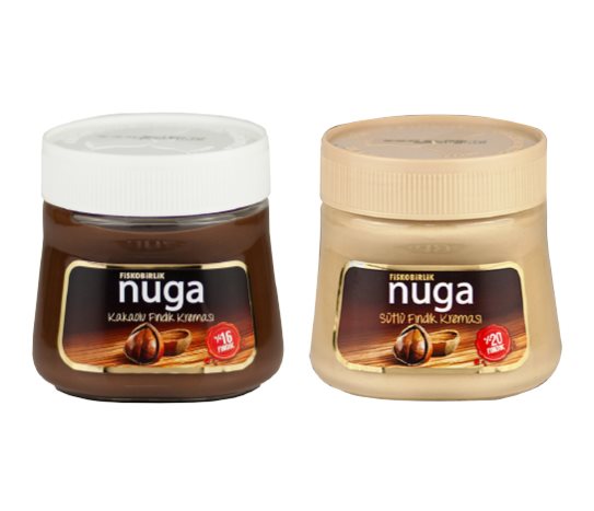 Fiskobirlik Nuga Fındık Kreması Çeşitleri